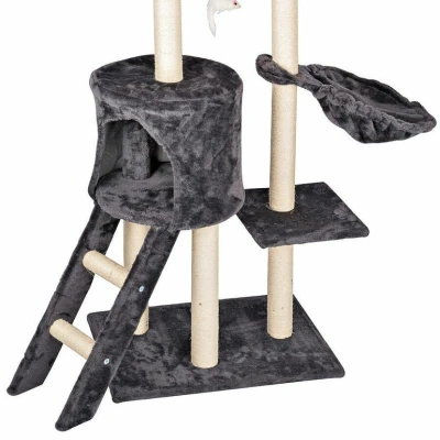 Pet Comfort Škrábadlo pro kočky s pelíškem víceúrovňové 140 cm