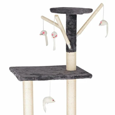 Pet Comfort Škrábadlo pro kočky s pelíškem víceúrovňové 140 cm