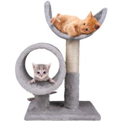 Pet Comfort Škrábadlo pro kočky s tunelem dvoupatrové 50 cm Pet Comfort Škrábadlo pro kočky s tunelem dvoupatrové 50 cm