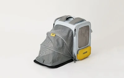 Petkit Breezy X ZONE šedý batoh na přepravu zvířat