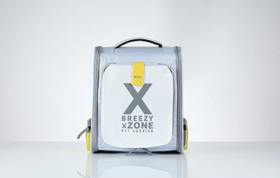 Petkit Breezy X ZONE šedý batoh na přepravu zvířat