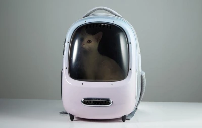 Petkit Cestovní batoh pro domácí mazlíčky Breezy 2.0 (růžový)