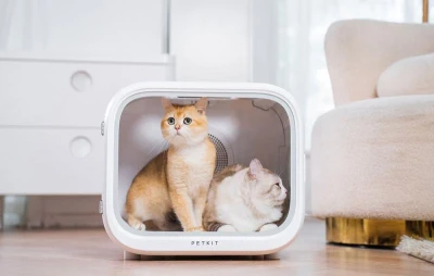 Petkit AIRSALON MAX Pro bílá chytrá sušička pro domácí mazlíčky
