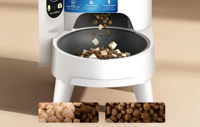 Petkit YumShare SOLO 2 bílé automatické krmítko pro kočky a malé psy