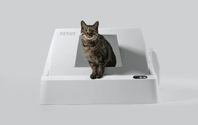 Petkit Front Entry Hood bílý kryt na kočičí záchod