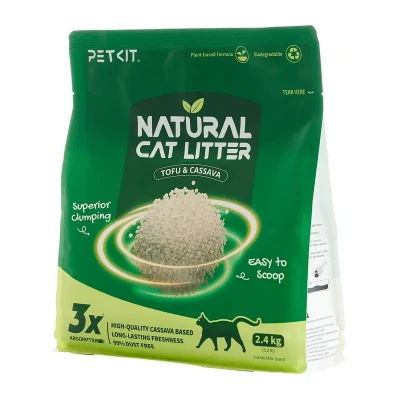 Petkit Natural přírodní hrudkující stelivo pro kočky