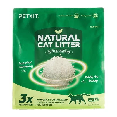 Petkit Natural přírodní hrudkující stelivo pro kočky