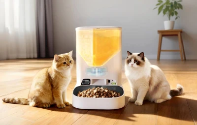 PetKit YumShare Dual Hopper 2 bílý automatický dávkovač krmiva s kamerou