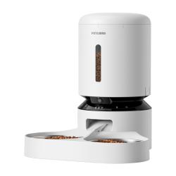 Petlibro Dávkovač krmiva Granary s dvojitou miskou, 5 l (bílý)