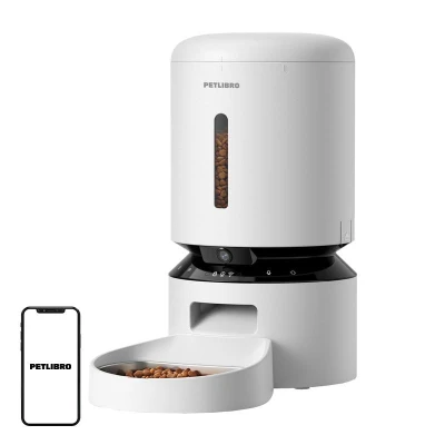 Petlibro Dávkovač krmiva Granary s kamerou, 5 l (bílý)
