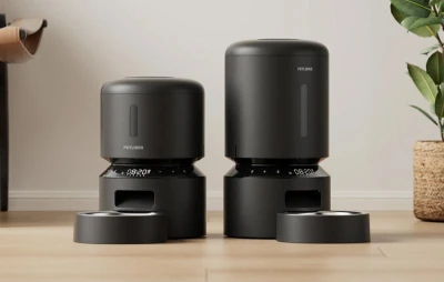 Petlibro Granary – dávkovač krmiva pro domácí mazlíčky, 5 l, s dvojitou miskou (černý)