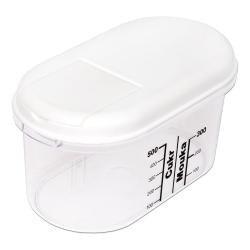 Petraplast Dóza na sypké potr.0,5l ovál s potisk.PH mix barev, otevír.víčko