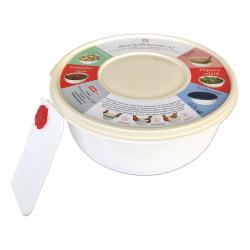 Petraplast Mísa rychlekynoucí a šlehací 3l s víkem PH mix barev+stěrky zdarma Petraplast Mísa rychlekynoucí a šlehací 3l s víkem PH mix barev+stěrky zdarma