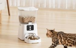 Petsuper Chytrý dávkovač krmiva PF02-2 WiFi 3L (bílý)