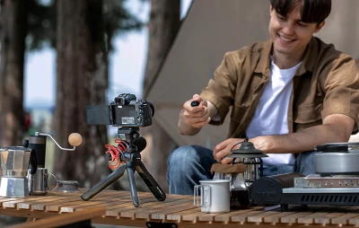PGYTECH Mantis RC M1 černé dálkové ovládání pro fotoaparáty, GoPro a stativ MantisPod 2.0