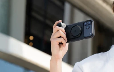 PGYTech MagCam 2 černý magnetický držák na fotoaparát pro iPhone a Android
