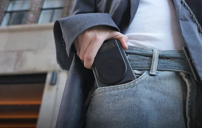 PGYTech MagCam 2 černý magnetický držák na fotoaparát pro iPhone a Android