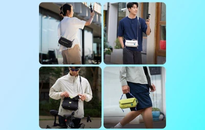 PGYTECH OneGo Pocket Sling bílá fotografická taška přes rameno