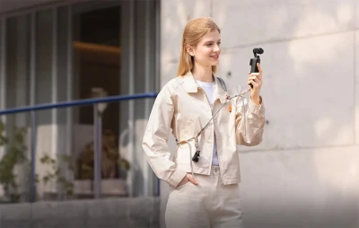 PGYTECH Pocket-Series černý popruh na fotoaparát