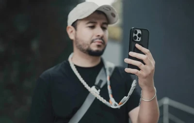 Pgytech PGY LinkGo zelený popruh na mobilní telefon