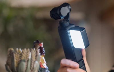 PGYTECH Magnetic Pocket Fill Light černo-bílé magnetické kapesní světlo