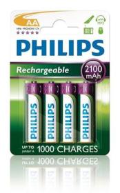 Philips baterie AA 2100mAh MultiLife, NiMh - 4ks Philips baterie AA 2100mAh MultiLife, NiMh - 4ks