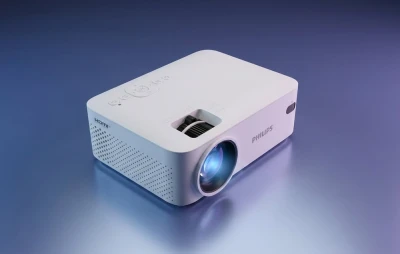 Philips N-100 bílý mini projektor