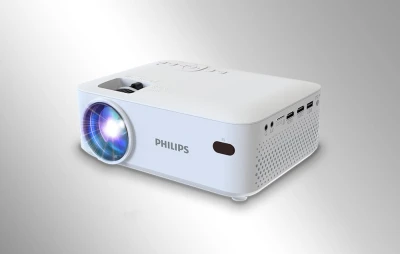 Philips N-100 bílý mini projektor