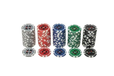 Philos Spiele 100 pokerových žetonů s plastovým držákem