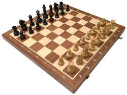 Philos Šachy Dublin č. 5 s intarzovanou šachovnicí