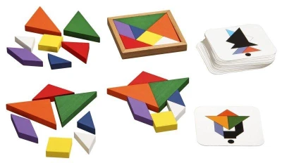 Philos Spiele Seed Tangram dřevěná hra pro až 4 hráče
