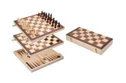Philos Soubor her 3v1, šachy, dáma, backgammon, velký, 40 mm