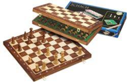 Philos Spiele Šachový set Intarzia 40 cm