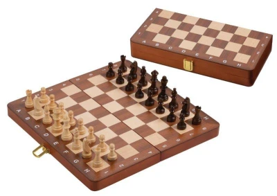 Philos Spiele Šachy magnetické intarsované DeLuxe