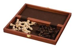 Philos Spiele Šachy magnetické intarzované zdobené