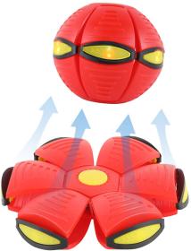 Phlat Ball házecí disk / míč UFO měnící se na baterie Světlo 3 barvy 2v1