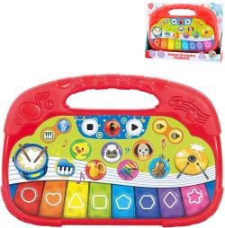 Pianko baby zvířátka dětské klávesy elektronický klavír na baterie Zvuk Pianko baby zvířátka dětské klávesy elektronický klavír na baterie Zvuk