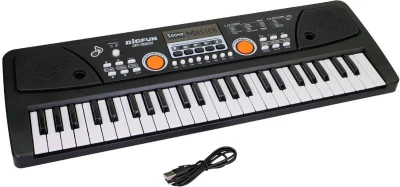 Pianko dětské 49kláves elektronický klavír na baterie s mikrofonem USB