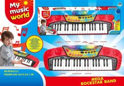 Pianko dětské elektronické 37 kláves keyboard na baterie Světlo Zvuk