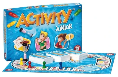 Piatnik Hra ACTIVITY Junior turbo (společenská hra)