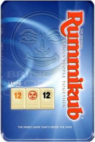 Piatnik Hra Rummikub mini plechová krabička (společenská hra)