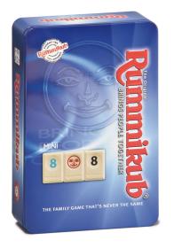 Piatnik Hra Rummikub mini plechová krabička (společenská hra)