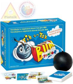Piatnik Hra TIK TAK BUM Junior s obrázky Zvuk (společenská hra) Piatnik Hra TIK TAK BUM Junior s obrázky Zvuk (společenská hra)
