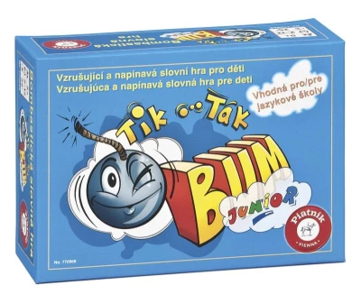 Piatnik Hra TIK TAK BUM Junior s obrázkami Zvuk (spoločenská hra)