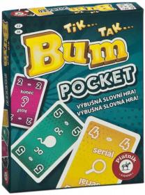 Piatnik Hra TIK TAK BUM Pocket karetní (společenská hra)