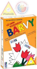 Piatnik Hra Už umím rozeznávat barvy Karty