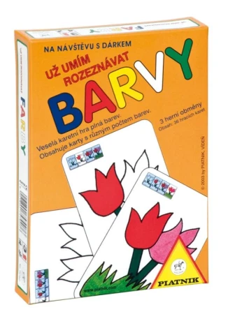 Piatnik Hra Už umím rozeznávat barvy Karty Piatnik Hra Už umím rozeznávat barvy Karty
