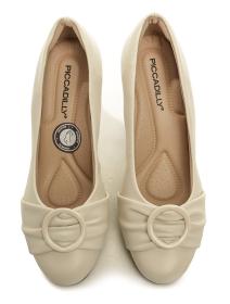 Piccadilly 110138-10 krémové dámské lodičky