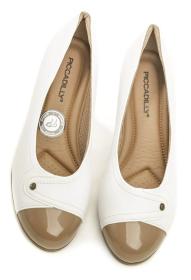 Piccadilly 141097-1 bílo béžové dámské zdravotní lodičky