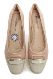 Piccadilly 143186-4 růžové dámské lodičky na klínu